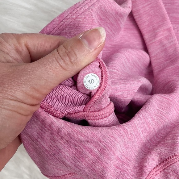 Lululemon Align High-Neck Tank Top in Heathered Pink Blossom Size 10 - Picture 5 of 10